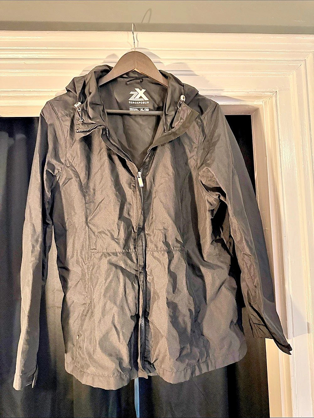 Zeroxposur Hooded Lightweight Jacket Black XL